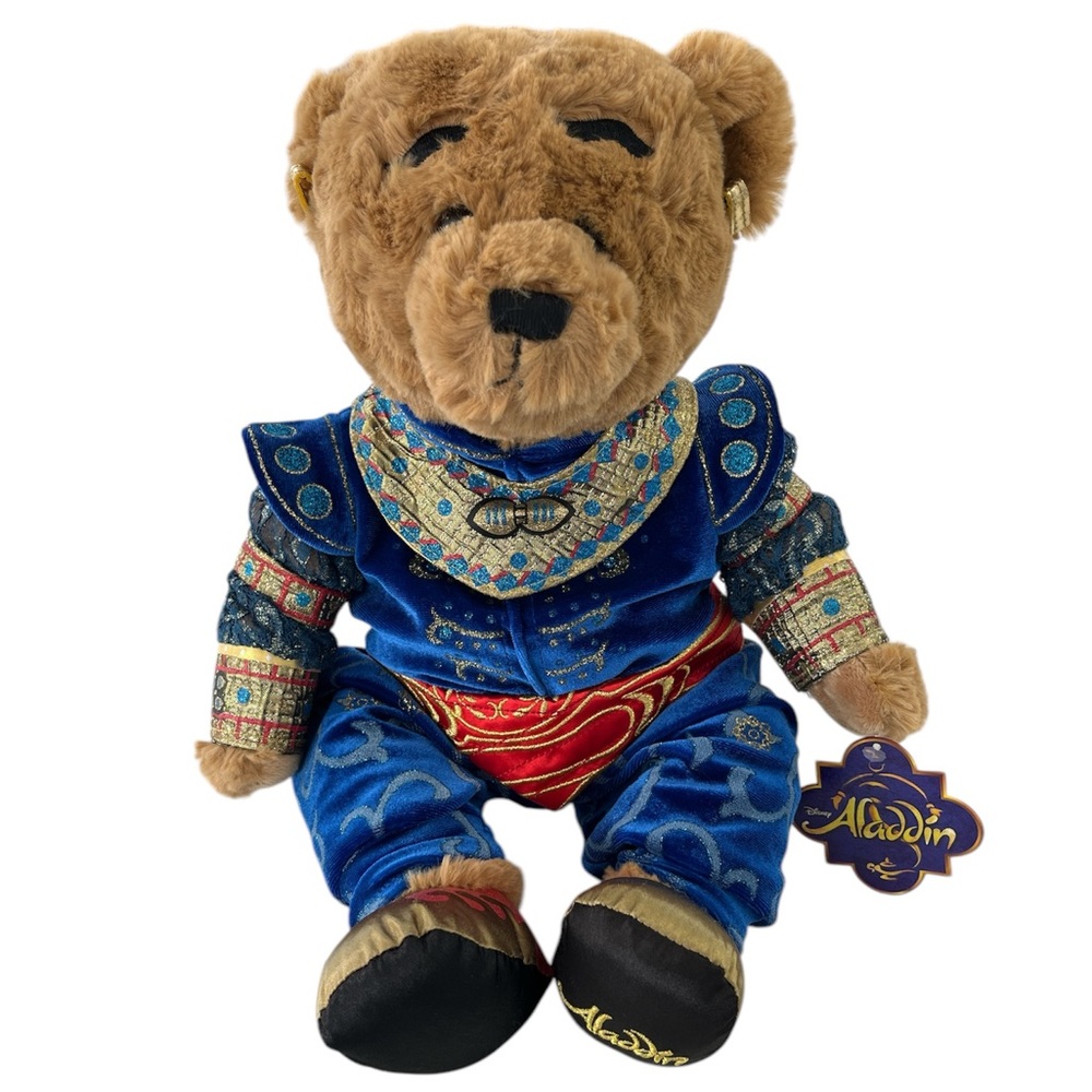 Disney Aladdin Genie Bear 16" Plush Stuffed Teddy New With Tags